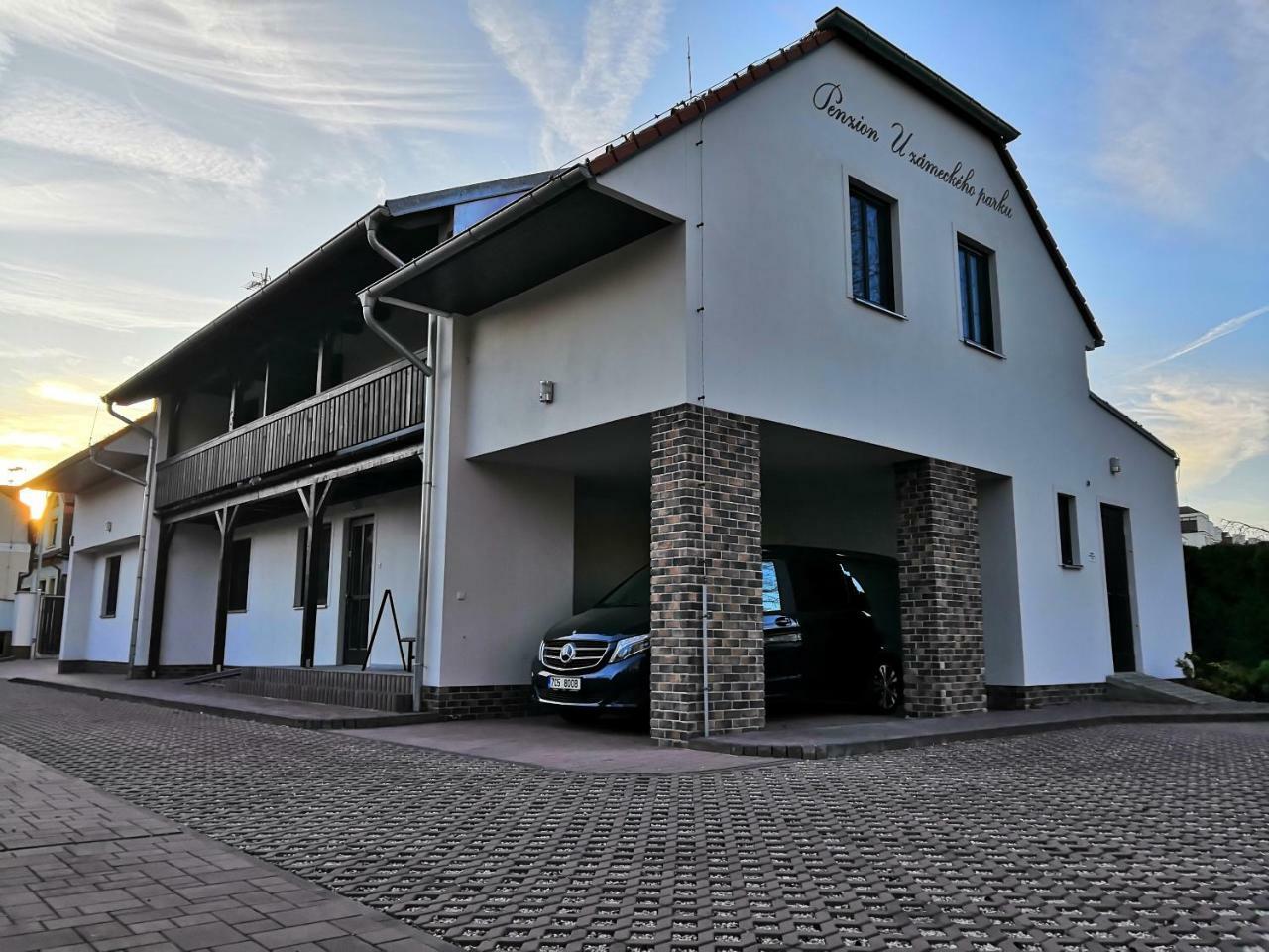 Penzion U Zameckeho Parku Třeboň Eksteriør billede